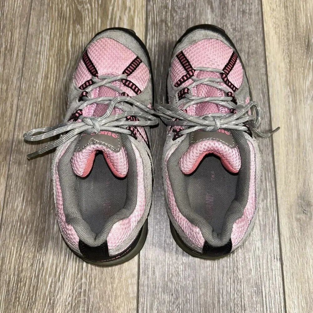 Gander Mountain Trail Climber Explorer Low Pink Gray Youth Size 5 Sneaker Shoes